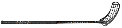 (арт. 23409) Клюшка для флорбола Unihoc EPIC TITAN COMPOSITE 32mm black/orange 92cm