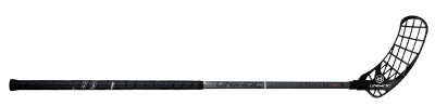 (арт. 24051) Клюшка для флорбола Unihoc ICONIC SUPERSKIN Slim Feather Light 26mm graphite/orange 96cm