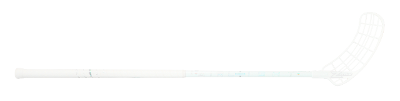 (арт. 41113) Клюшка для флорбола Zonefloorball SUPREME AIRLIGHT 25mm white/holographic 100cm