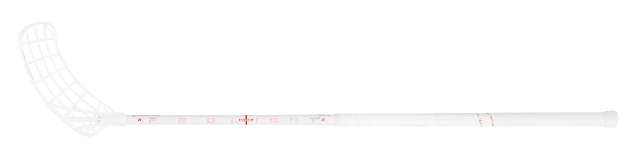 (арт. 41133) Клюшка для флорбола ZoneFloorball MAKER PROLIGHT2 27mm white carbon 100cm, обратная сторона