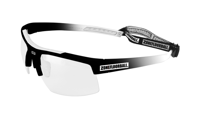 Очки спортивные Zonefloorball. PROTECTOR senior black/white Очки спортивные Zonefloorball. PROTECTOR senior