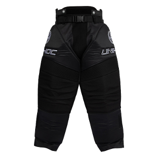 Штаны Goalie Pants Unihoc Inferno all black front