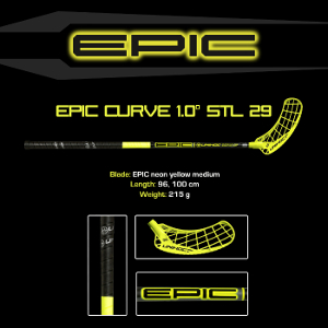 Клюшка для флорбола Unihoc Epic Curve 1.0