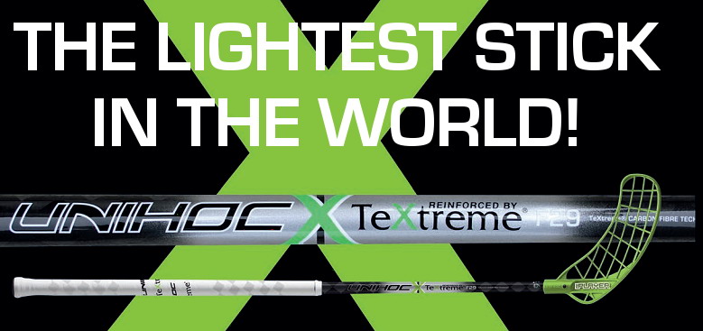 Клюшка для флорбола Unihoc UNITY TeXtreme Feather Fight 26mm