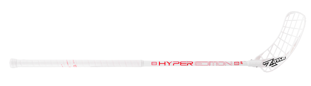Клюшка Zonefloorball. HYPER Composite 29 AIR CONCEPT white/red